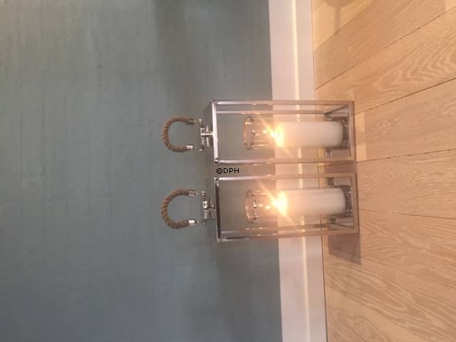 LED Pillar Candle 7.8 x 20 cm, Nordic White X417396