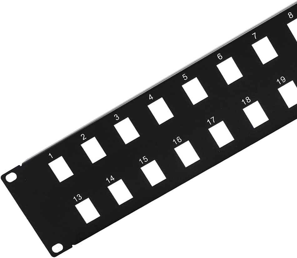 24 Port Blank Patch Panel L7689