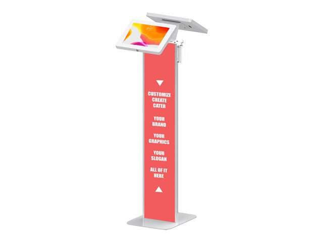 Dual Enclosure Kiosk Stand for 2 Tablets U920