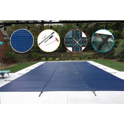 Blue Mesh Safety Pool Cover K960