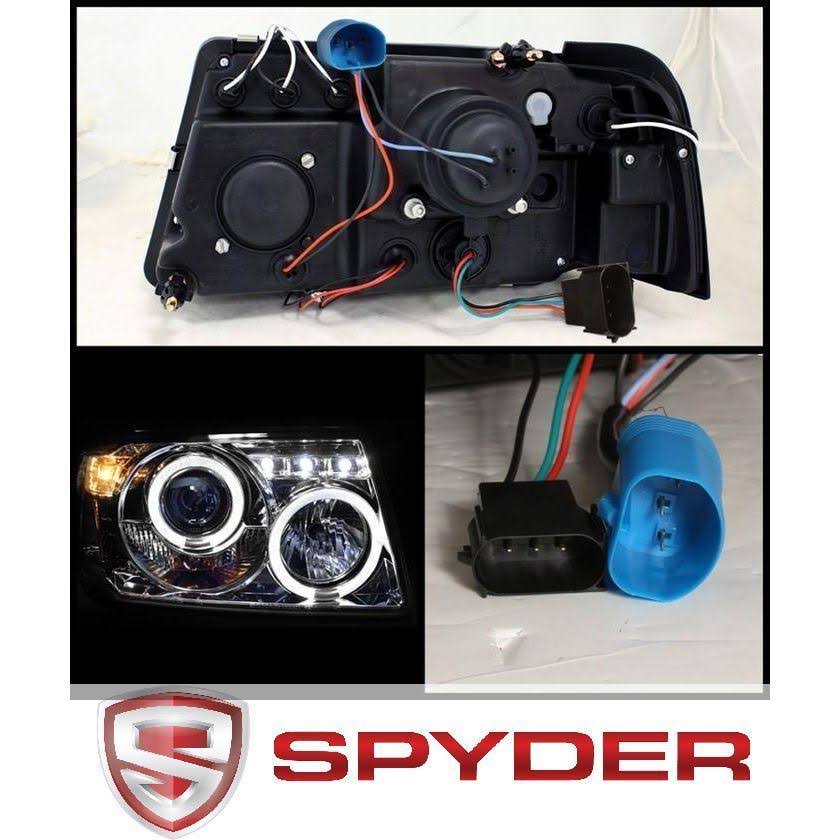 Chrome Projector Headlights N276187