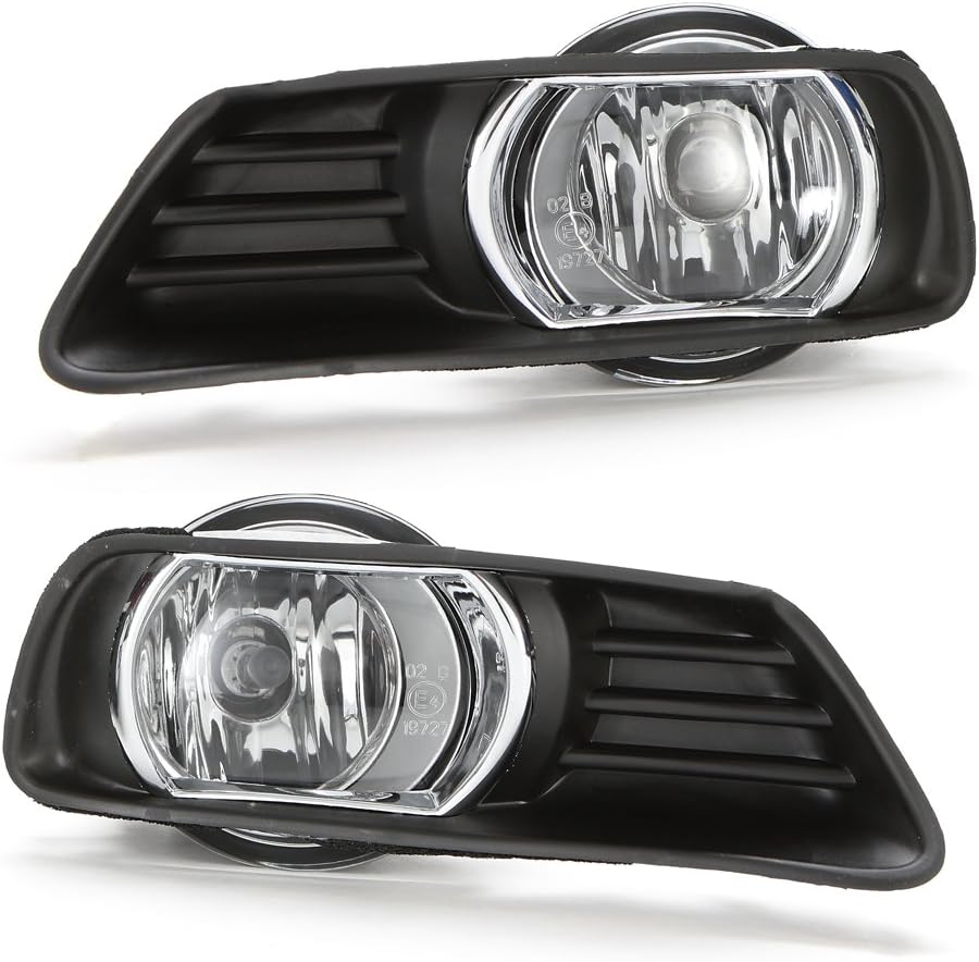 Fog Lights for 2007-2009 Toyota Camry, Clear Lens, Pack of 2 K725528