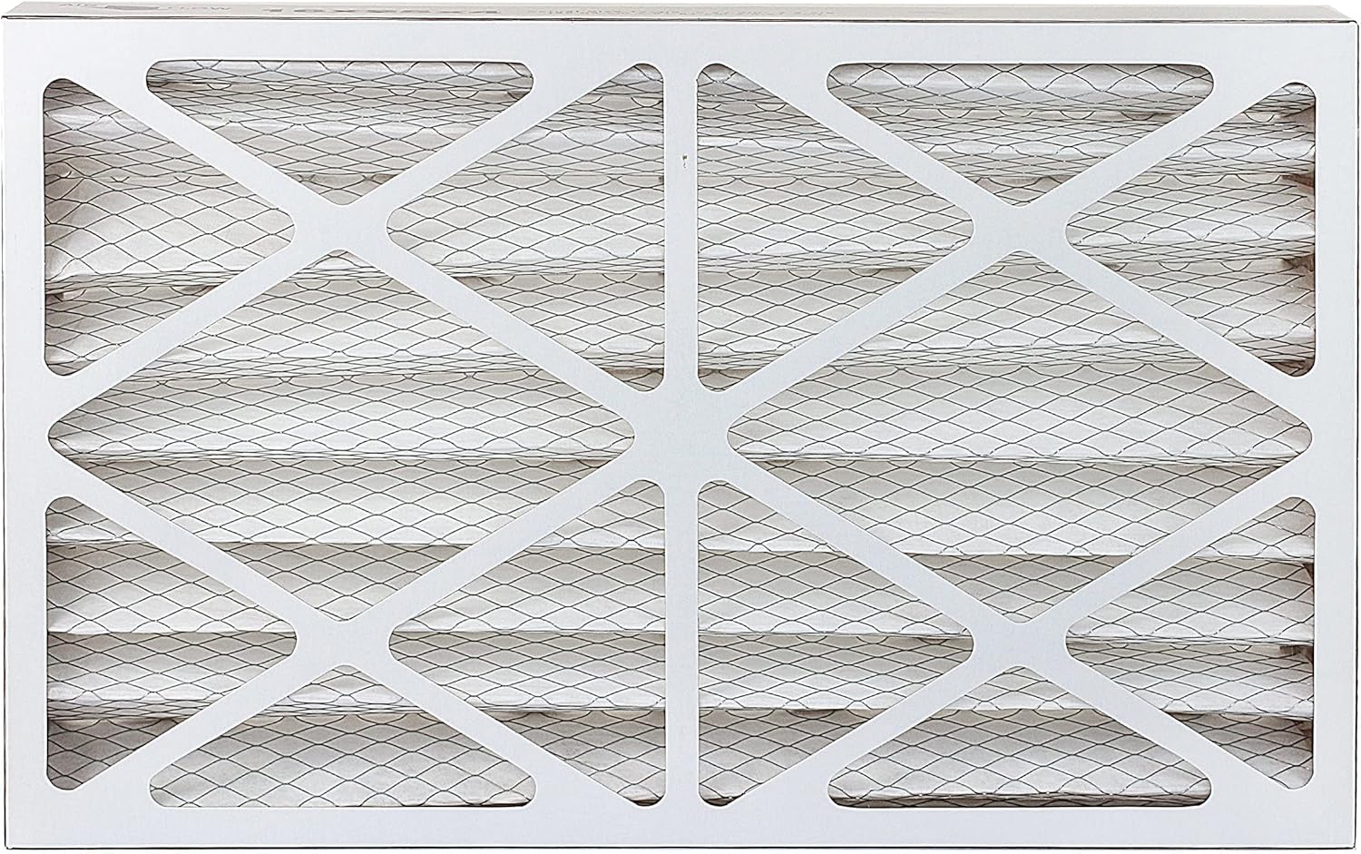16x25x4 MERV 13 Pleated Air Filter (2-Pack) Z25878
