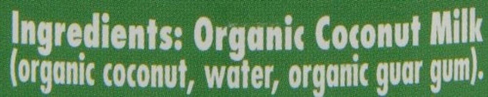 Organic Classic Coconut Milk 13.5 oz Cans (Count of 12) D403