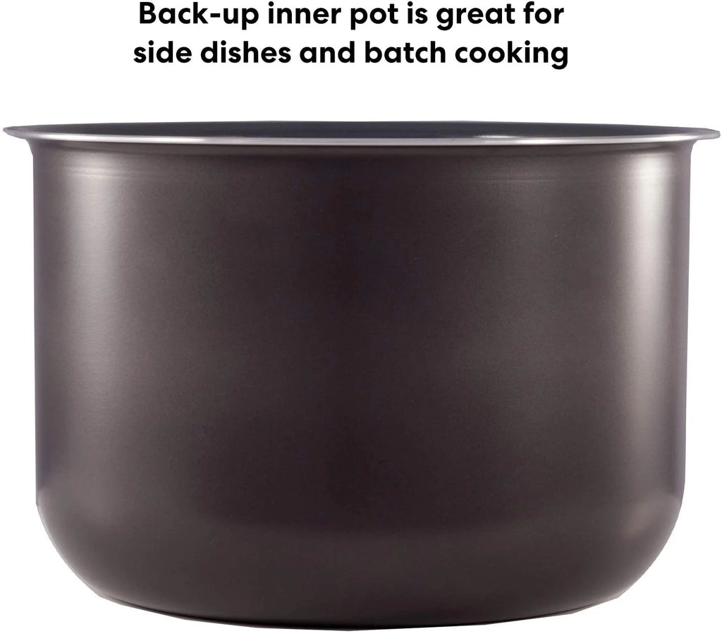 10-in-1 Slow Cooker, Rice/Grain Cooker, 8 Quart Ceramic Non Stick Inner Cooking Pot L89414