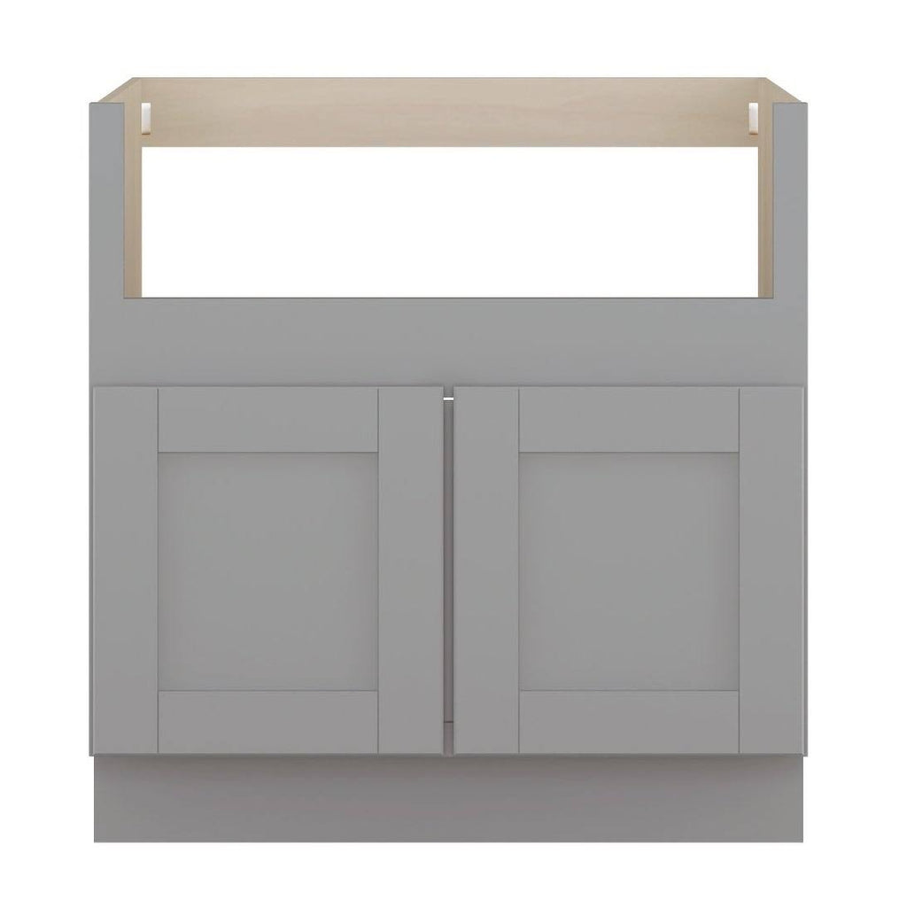 Dove Gray Double Door Farm Sink Base Cabinet V587587