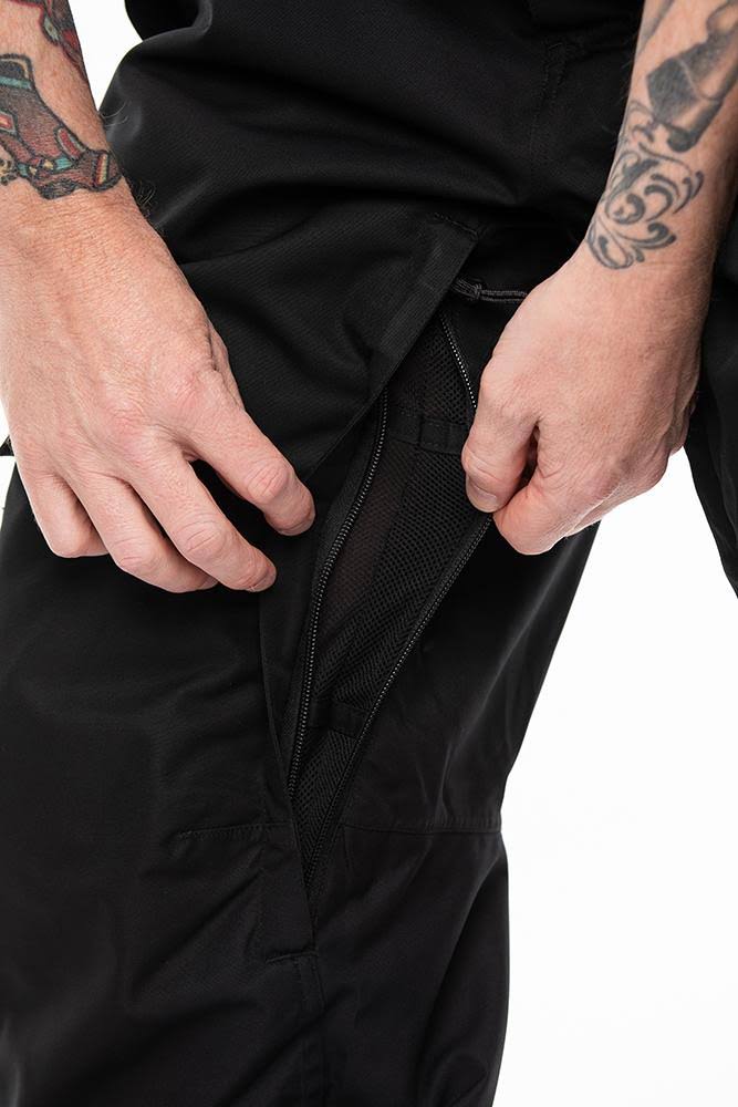 Grey Melange Insulated Cargo Pant X1384