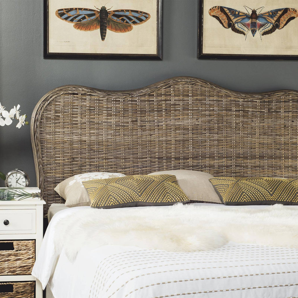 Grey Twin Headboard X675640