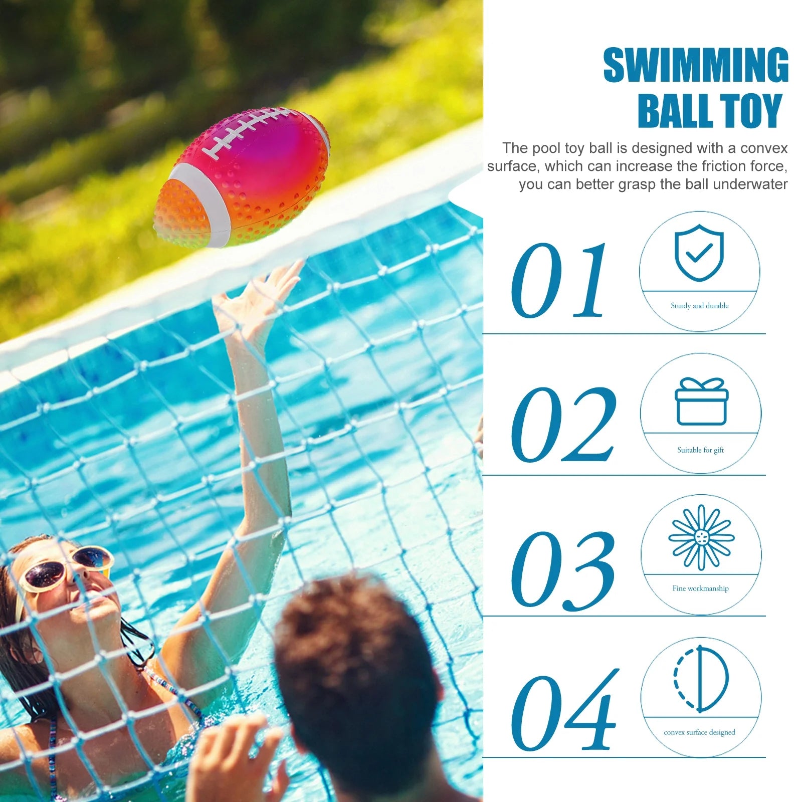 5pcs Underwater Pool Ball Toy I5756