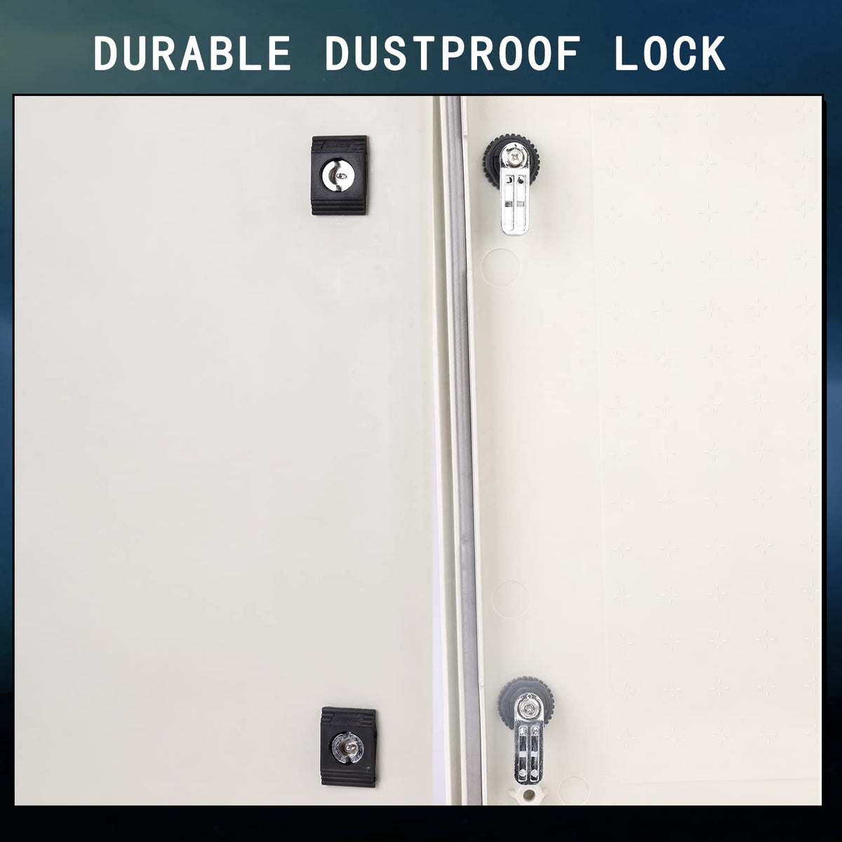19.7×15.7×7.9 Fiberglass IP65 Weatherproof Wall-Mounted Electrical Enclosure Box G65140