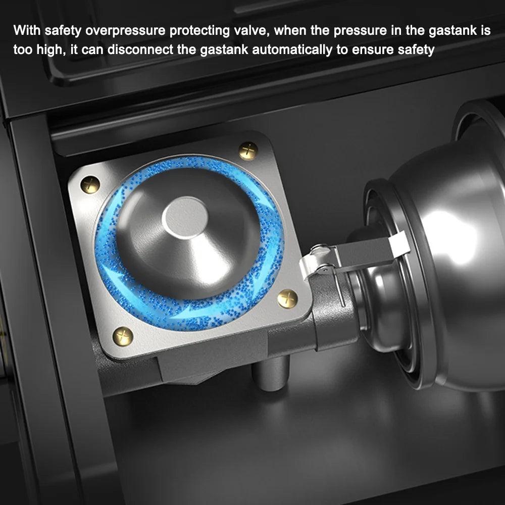 Portable 2.9KW Cassette Butane Stove with Piezo Ignition P73960