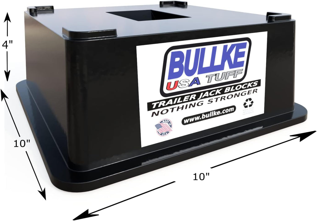 4 Pack Trailer Jack Block Stand 12,000 lbs Capacity Stabilizing Pads K25729