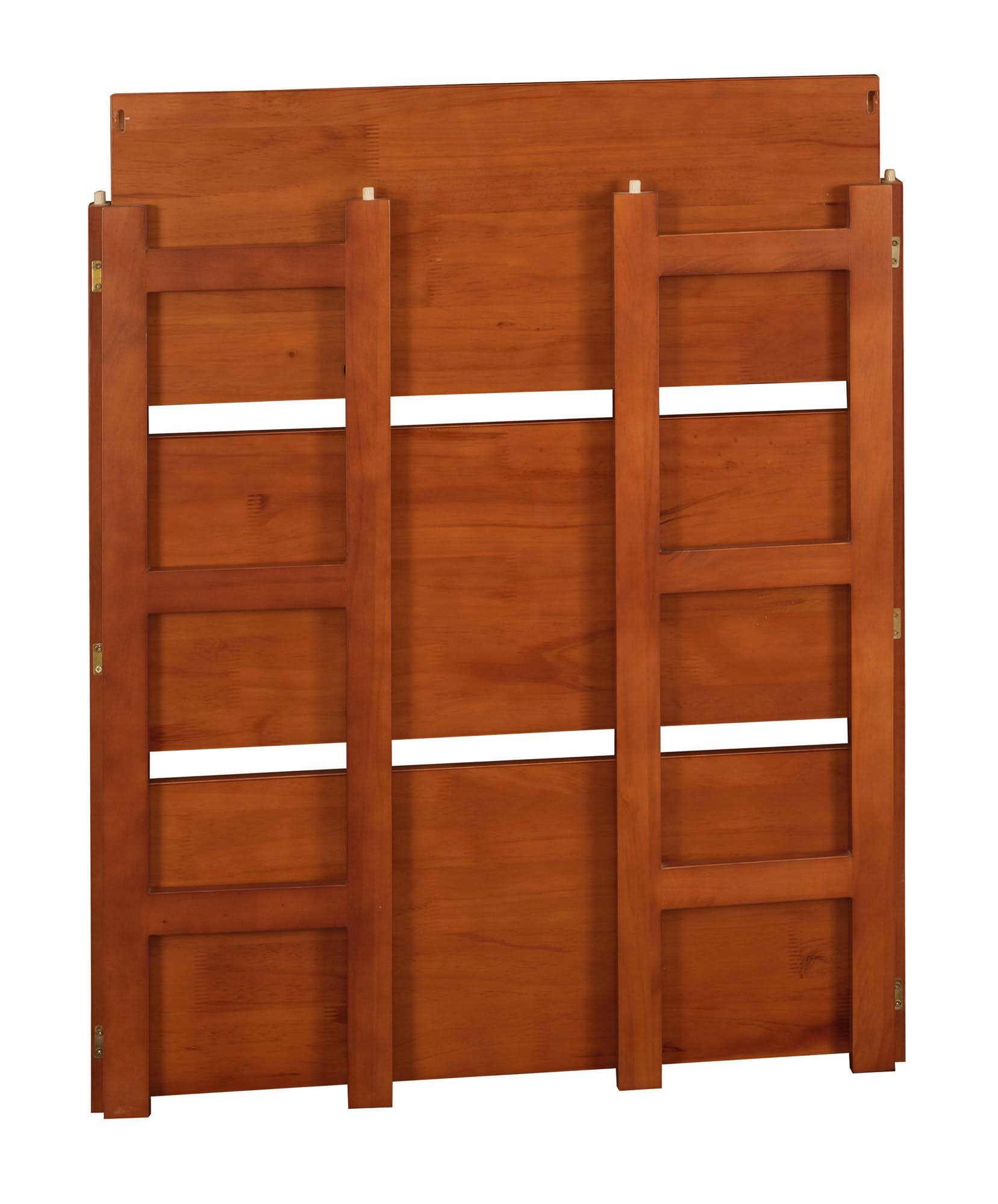 Grey High Folding Bookcase N175