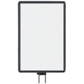 Vertical Swivel Mount Sign Frame, 14 x 22 in. Matte Black S9931