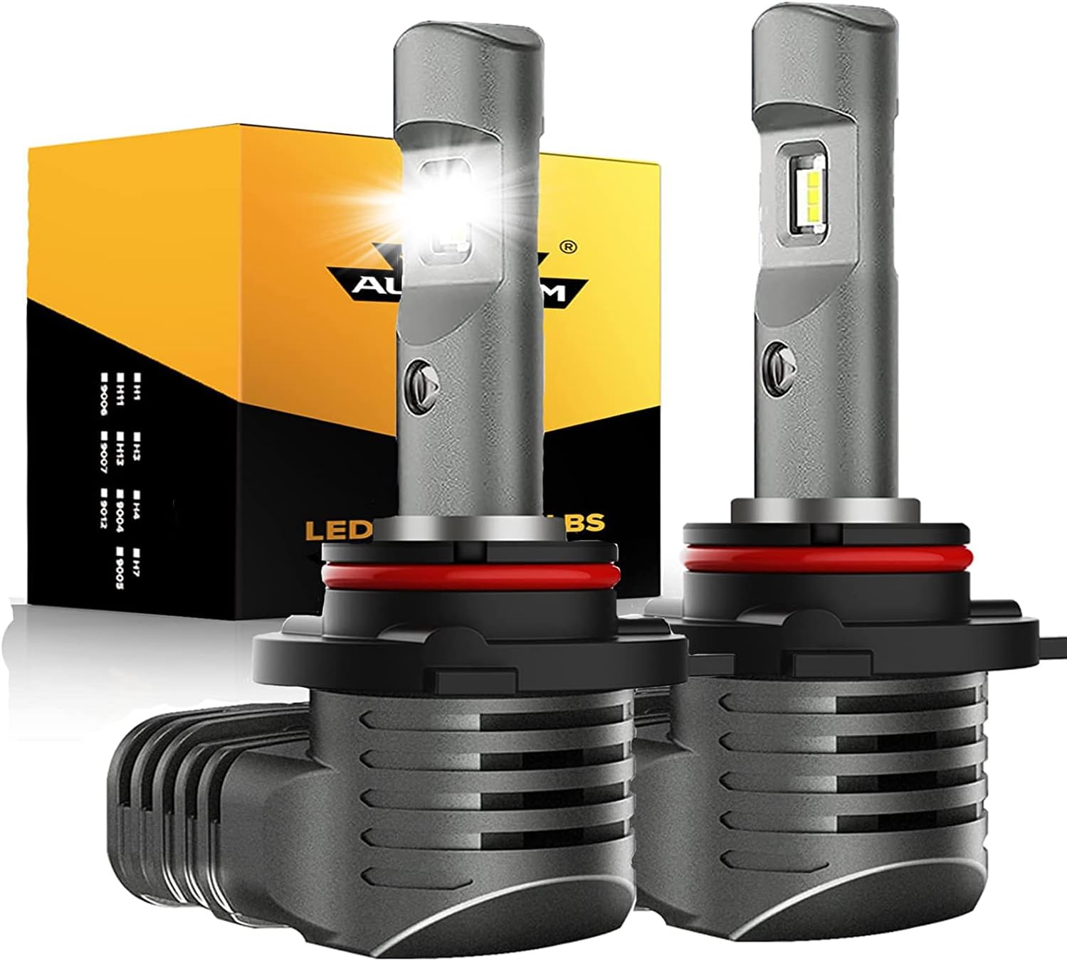 9012 HIR2 LED Bulb Conversion Kit 6000K White Pack of 2 D902