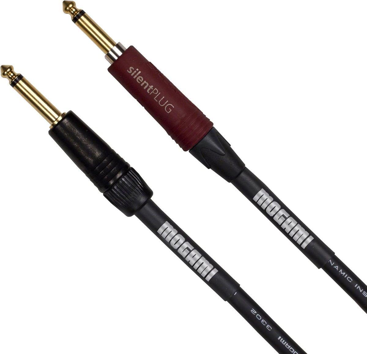 12 Foot Instrument Cable with Gold Contacts R164