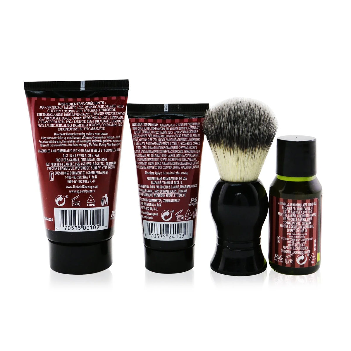 4-Pieces Sandalwood Shaving Kit V873