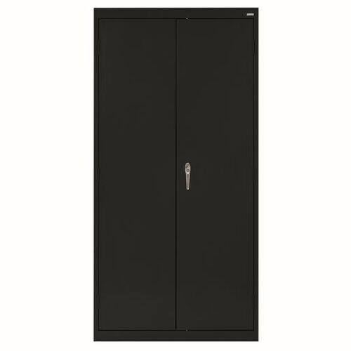 Large Locking Metal Cabinet - Black I937733