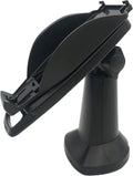 Black Pack of 2 Pole Mount Terminal Stand N596
