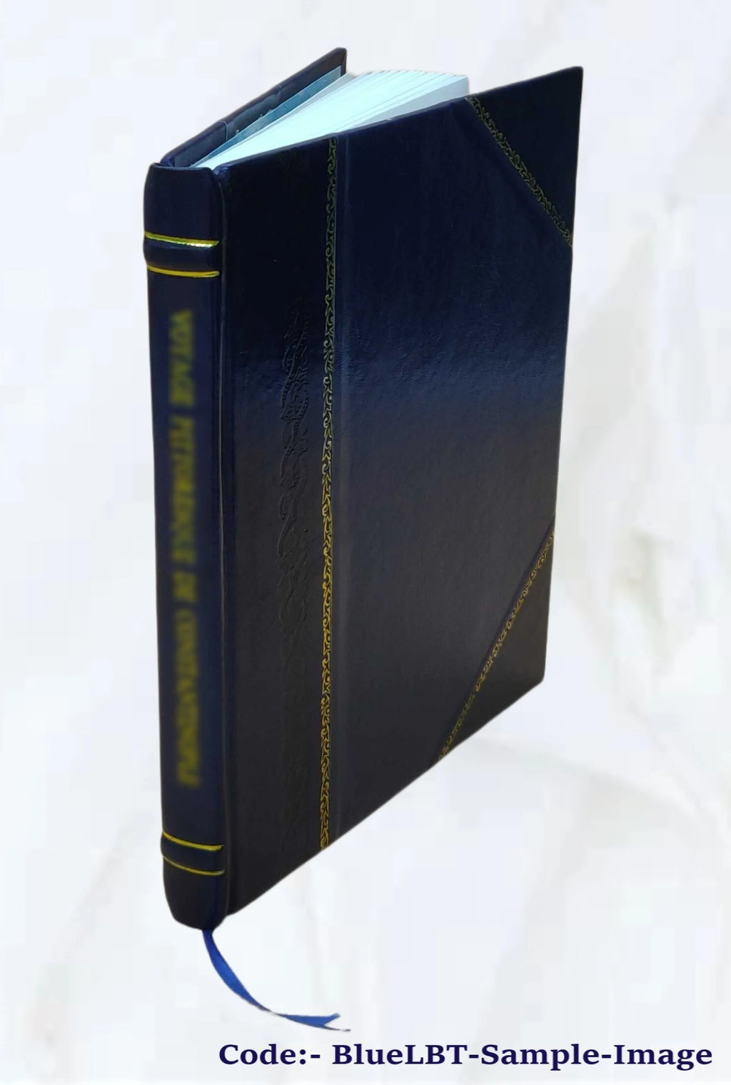 Leather Bound Book D2232