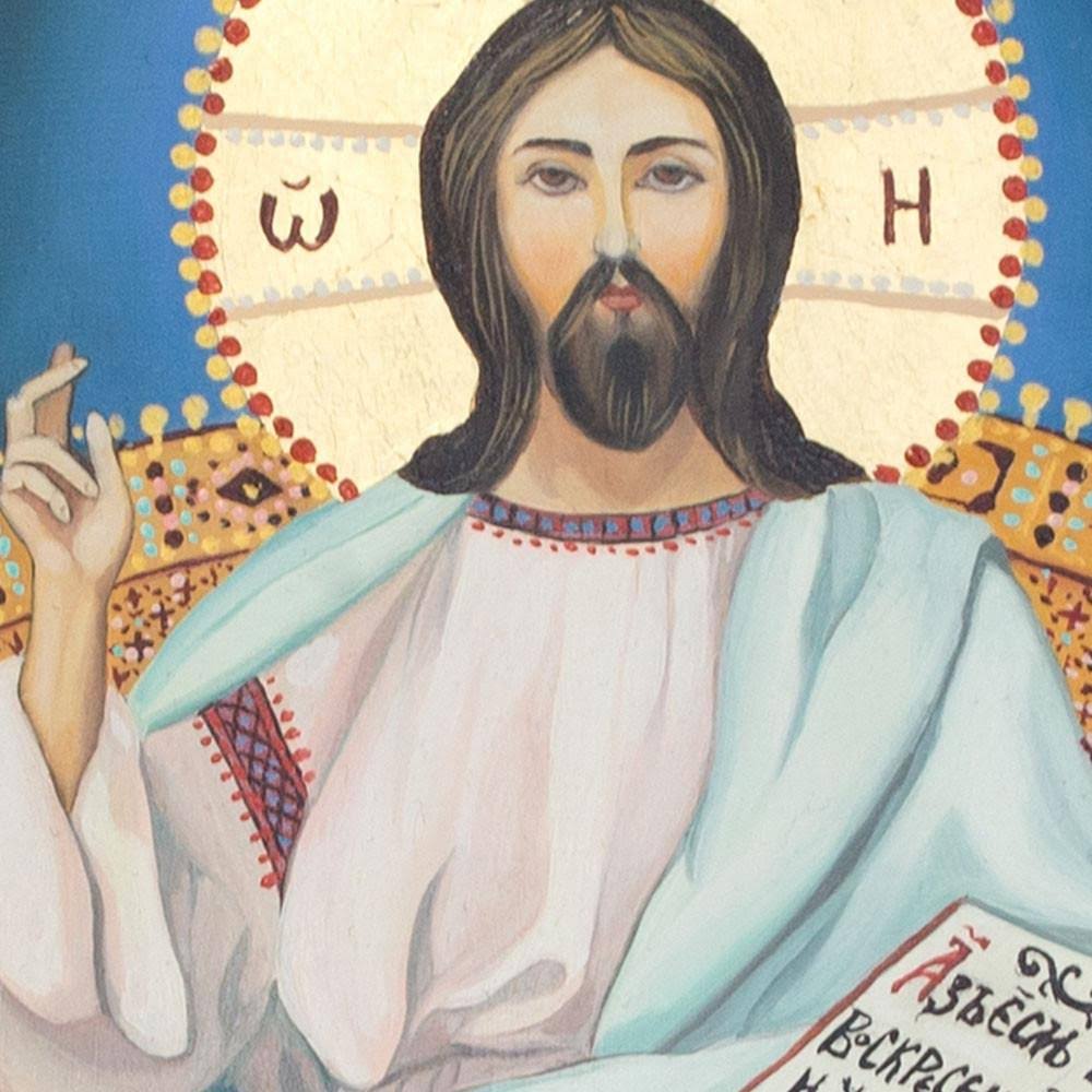 Hand Painted Wooden Plaque Orthodox Icon G367