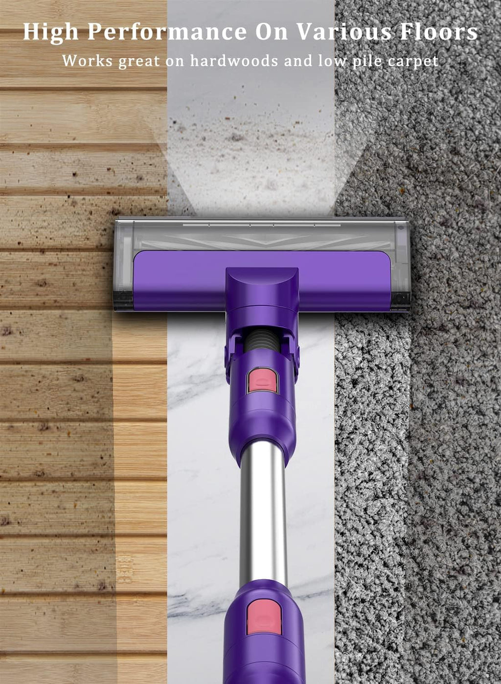 Stick Vacuum Cleaner with Detachable Battery X275