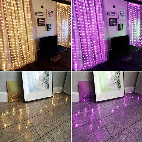 105ft 300 LEDs Color Changing LED String Lights with Remote K73481