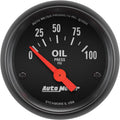 Electric Oil Pressure Gauge, 2-1/16" (52.4mm) Pack of 2 V601