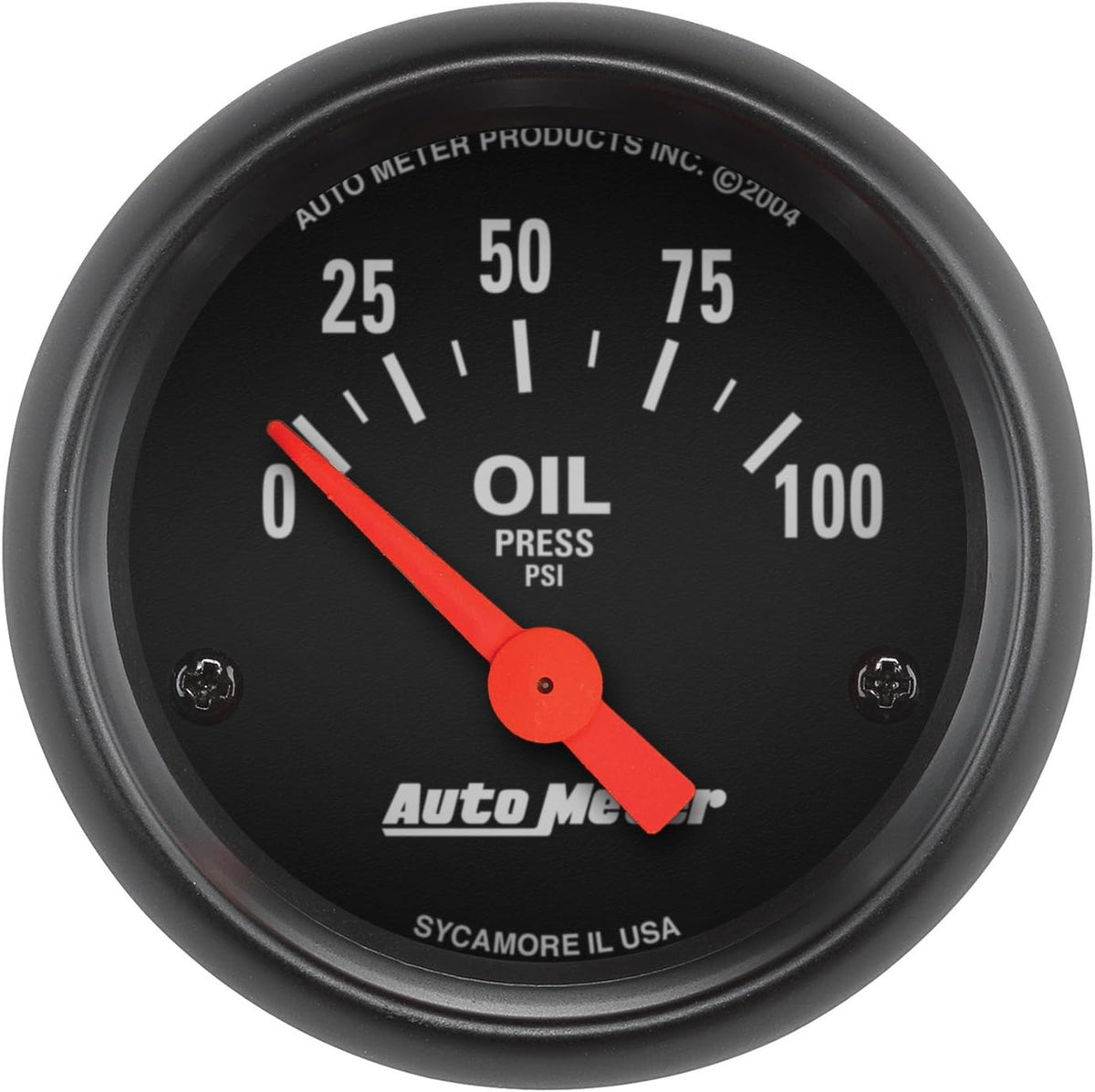 Electric Oil Pressure Gauge, 2-1/16" (52.4mm) Pack of 2 V601