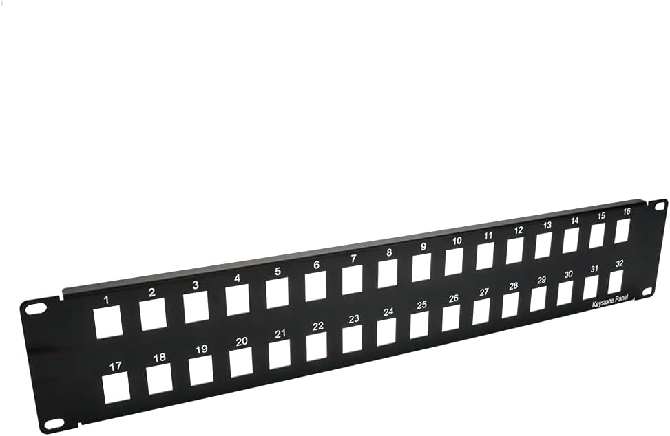 24 Port Blank Patch Panel L7689