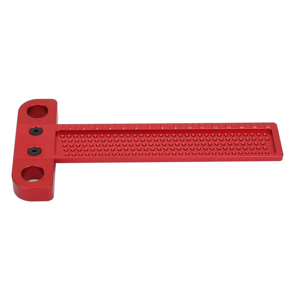 Woodworking Scriber Carpentry Marking Tool Aluminum Alloy Ruler L857