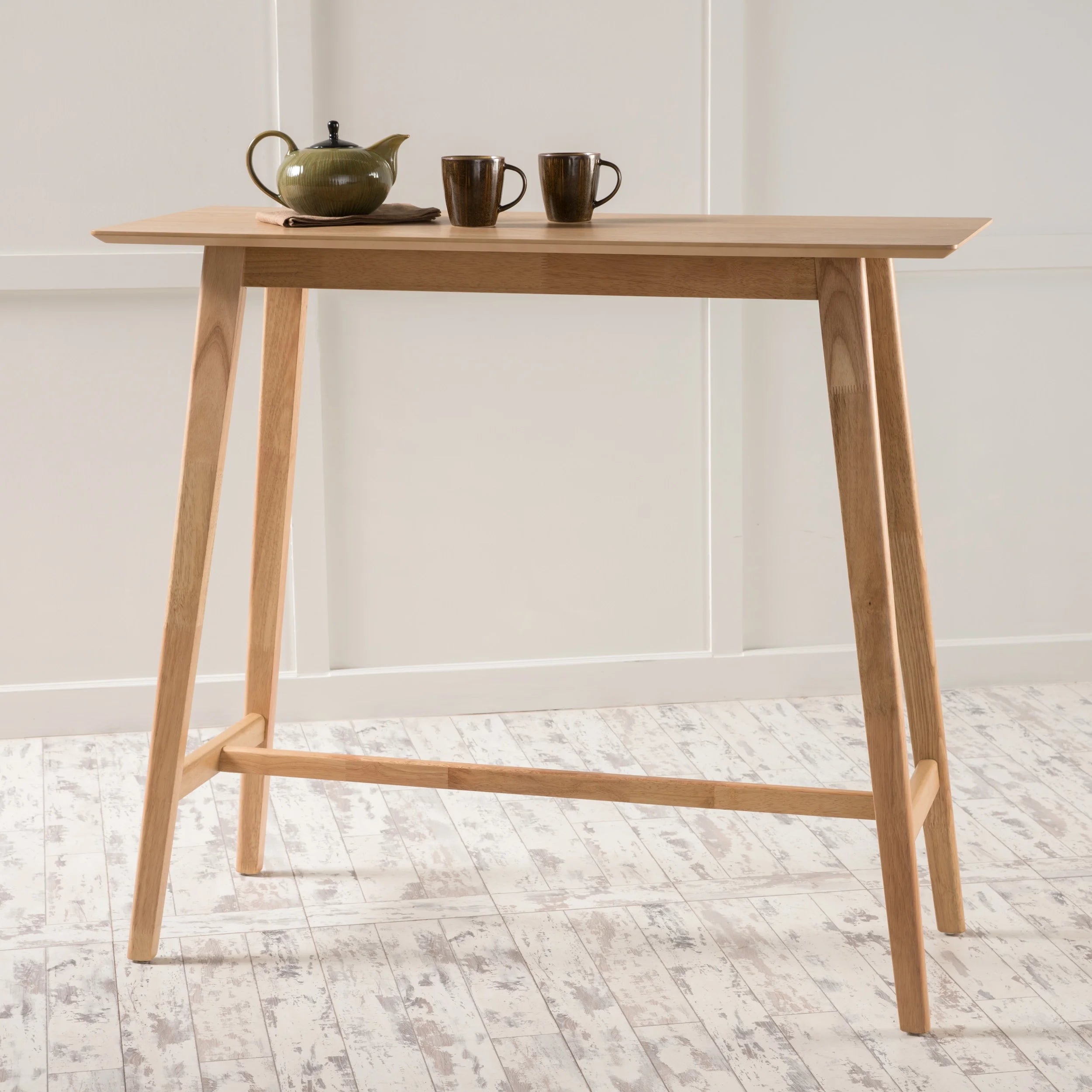Oak Wood Bar Table V25877