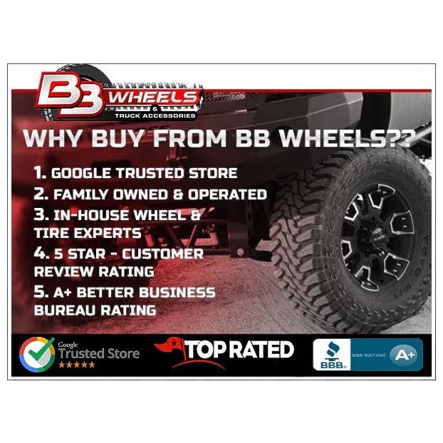 Black Milled 18x9 5x127 12mm Wheel E85150