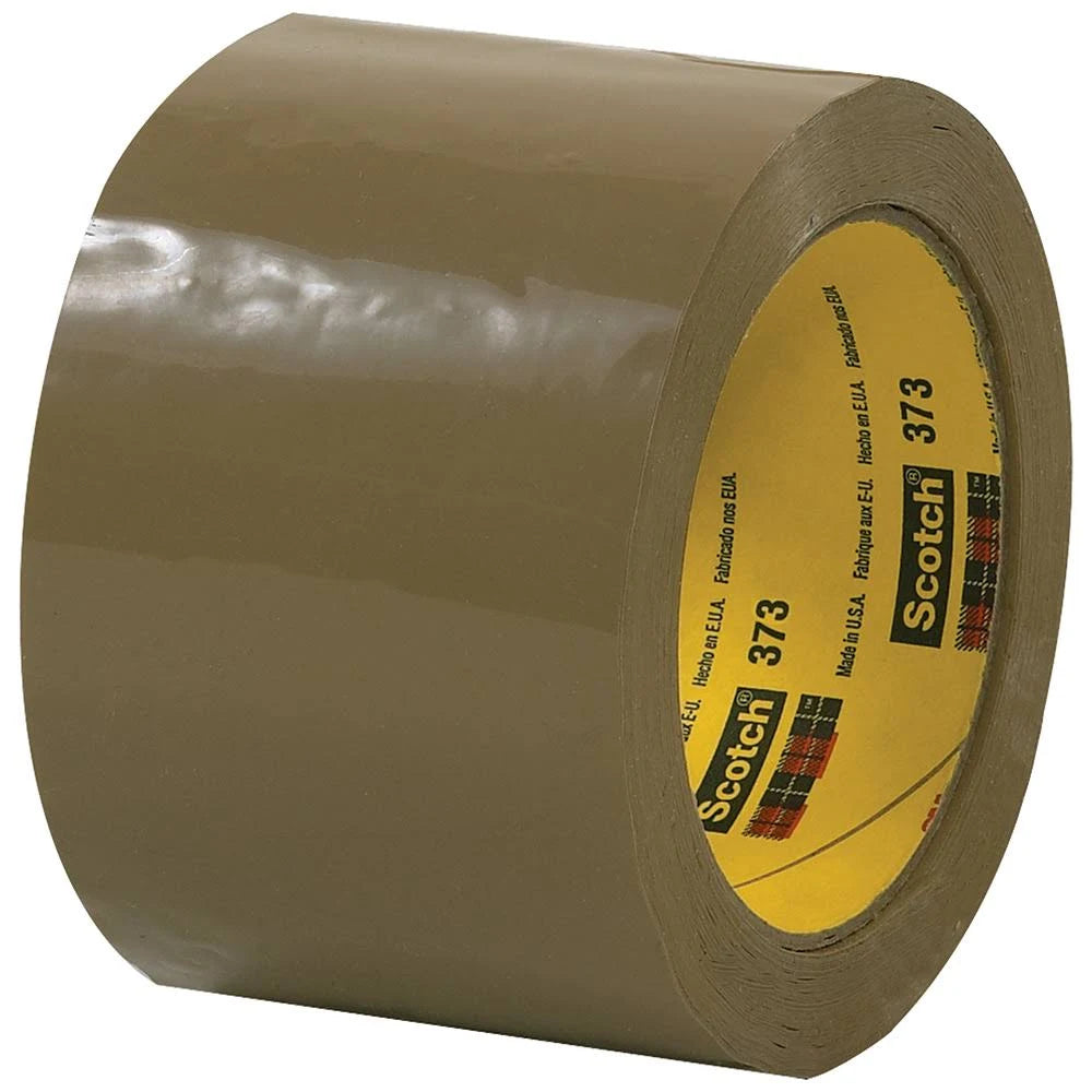 3 in x 110 Yards Tan Carton Sealing Tape Pack of 6 T59482