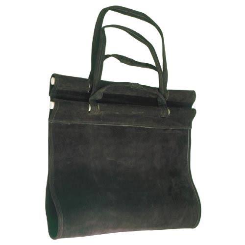 Brown Suede Log Carrier Q8728