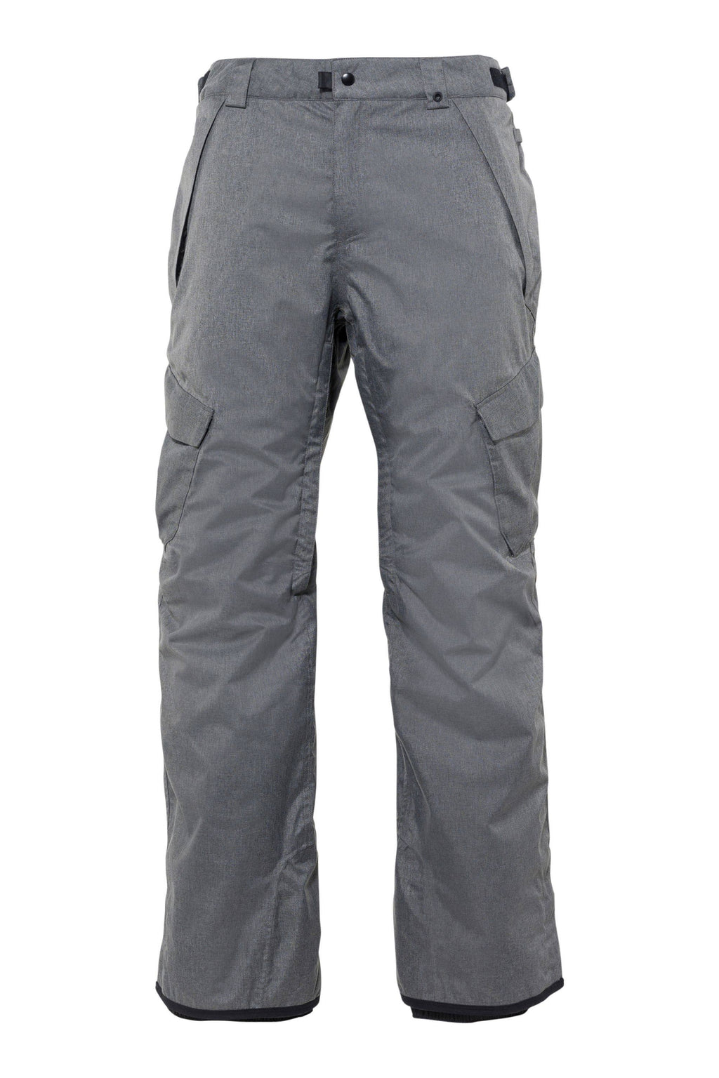 Grey Melange Insulated Cargo Pant X1384