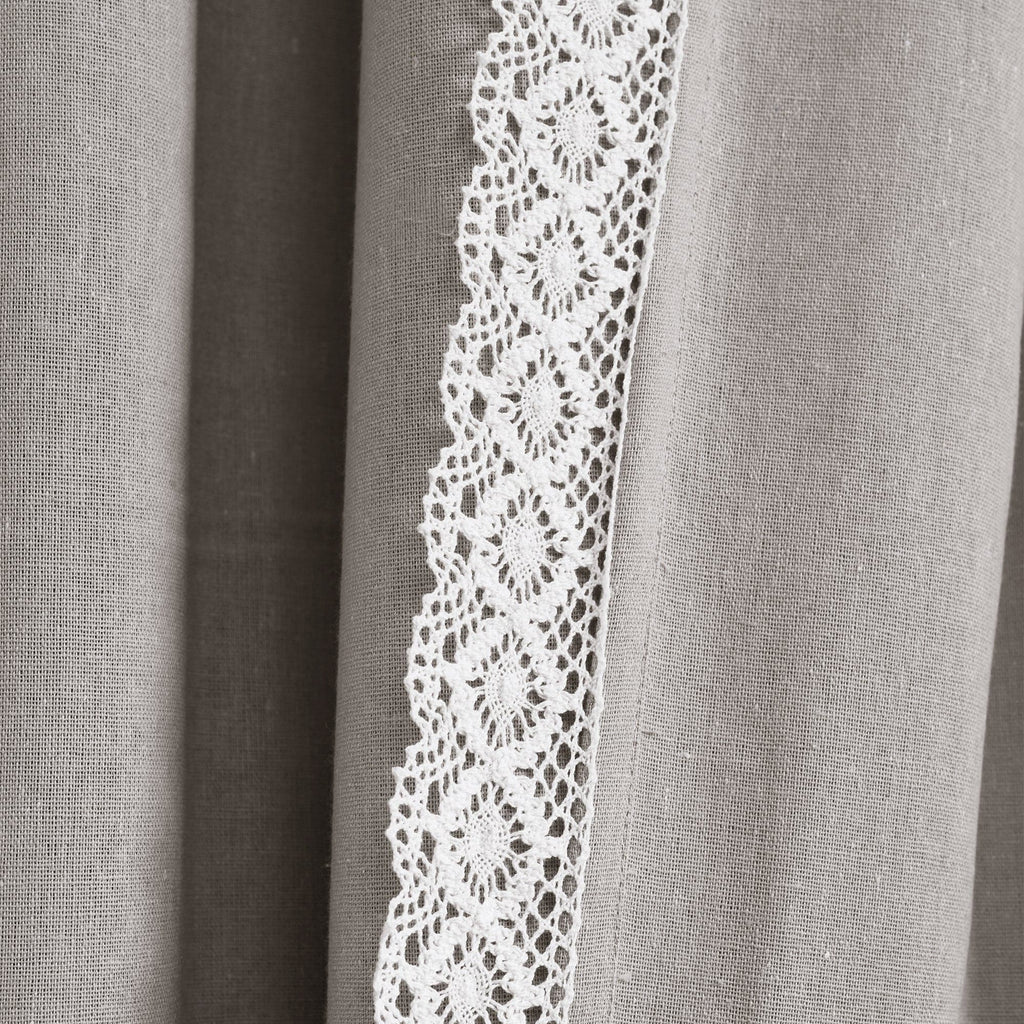 Rosalie Faux Linen Window Panel Set