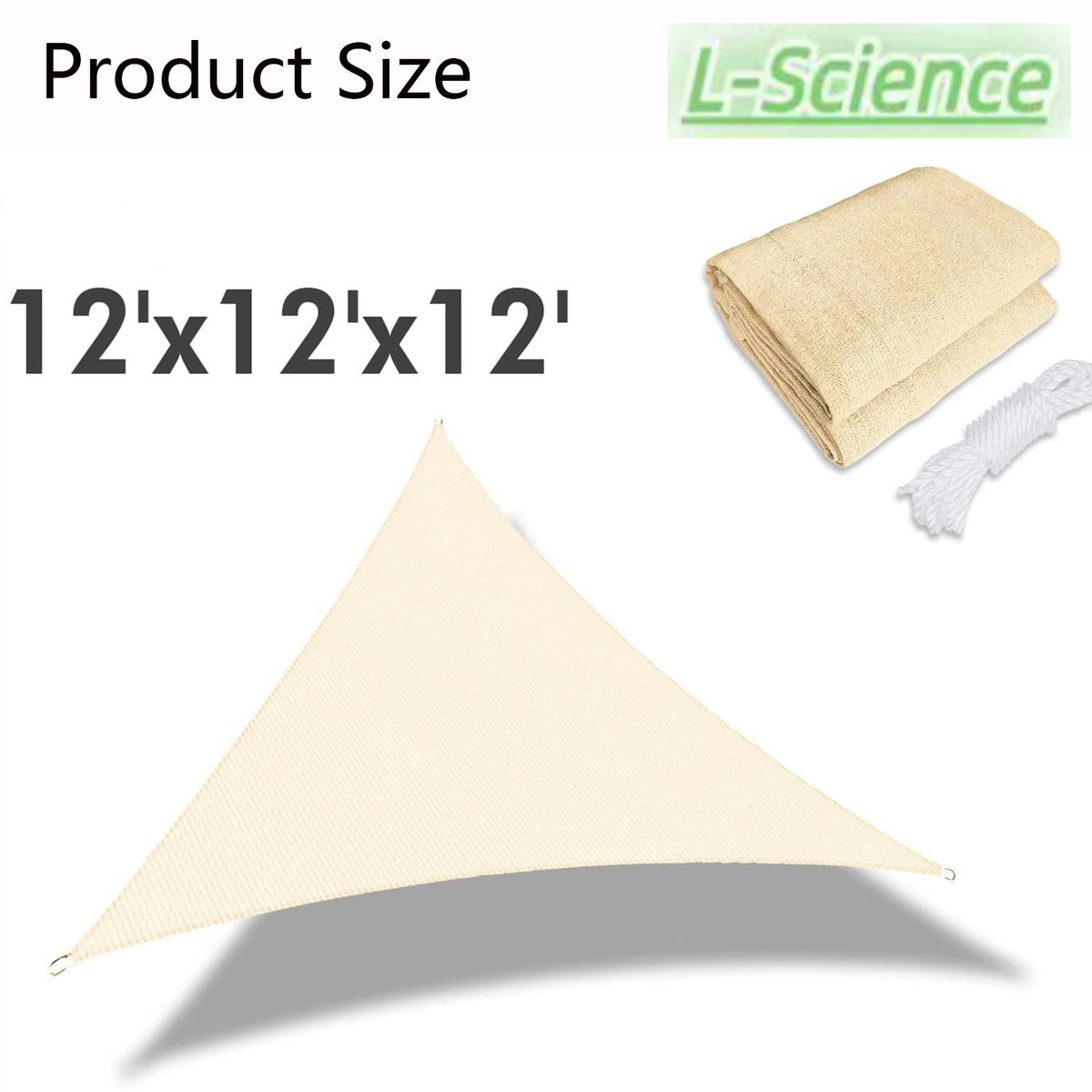 Triangle UV Block Shade Sail Canopy L50966