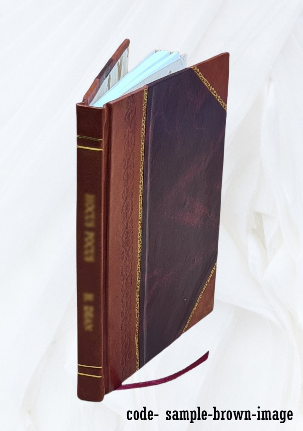 Leather Bound Book D2232