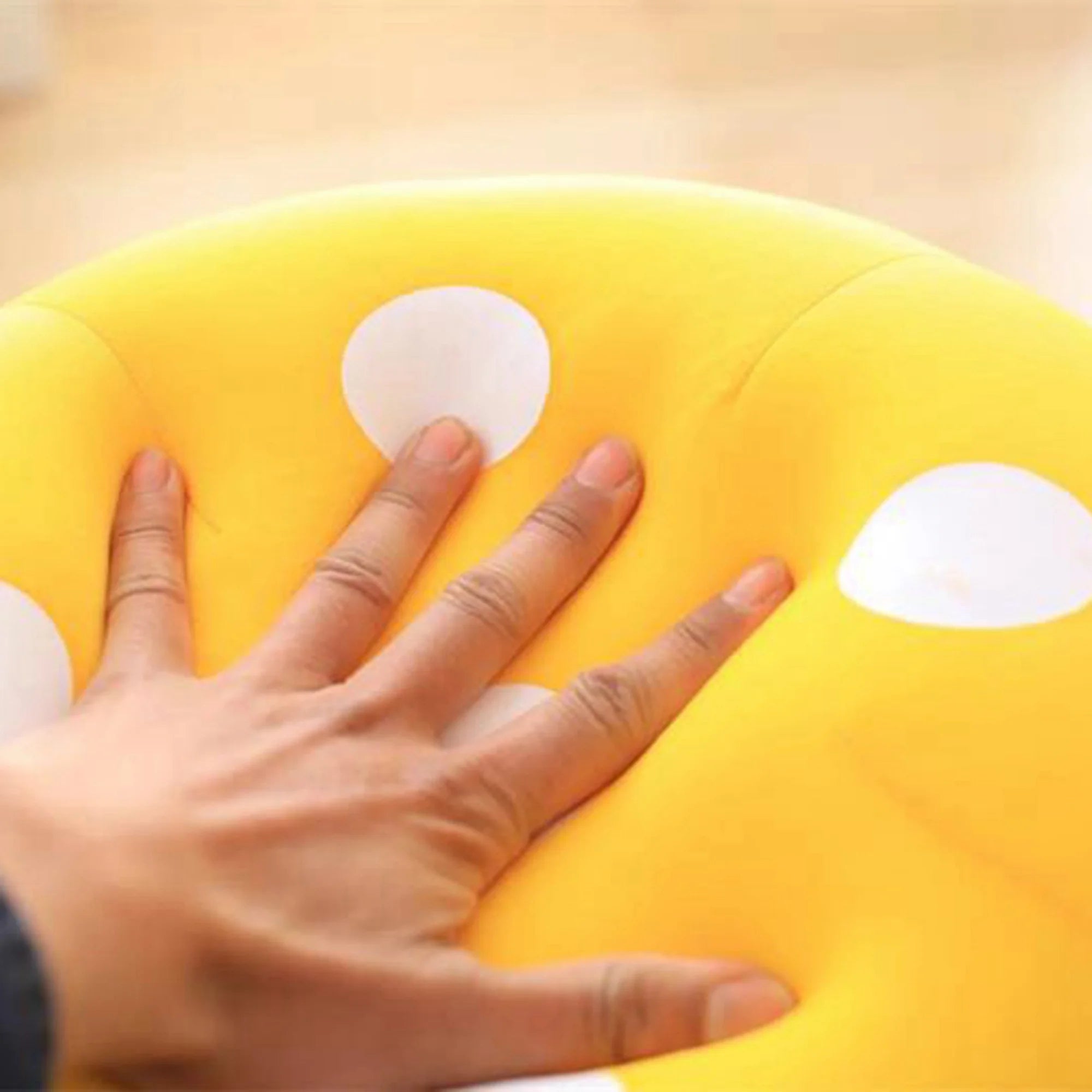 Mushroom Stuffed Plush Doll Throw Pillow R44207