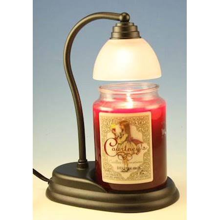 Black 26 oz Candle Warmer and Candle W184