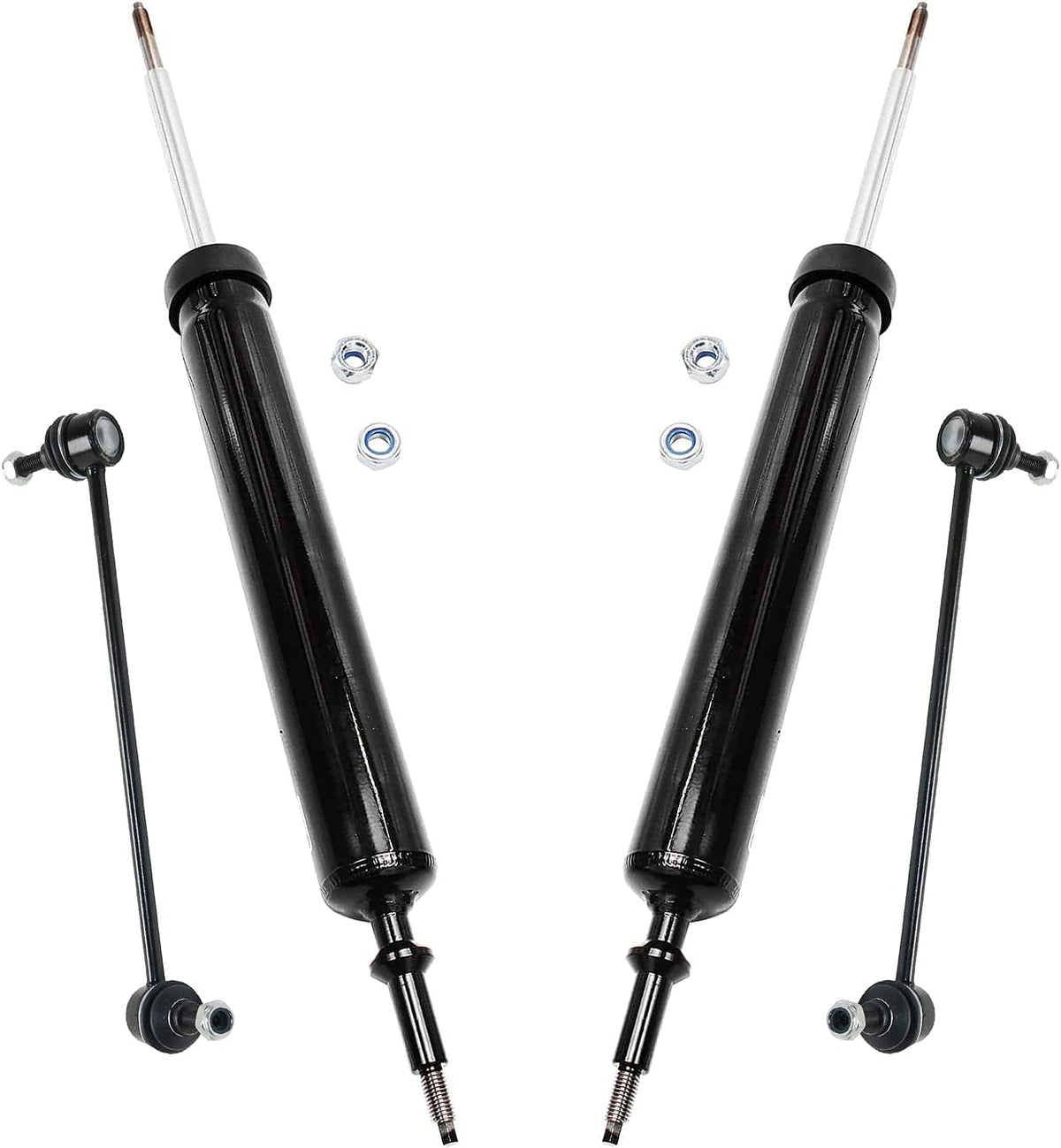 Front Struts Sway Bars Rear Shocks 6pc Set L524