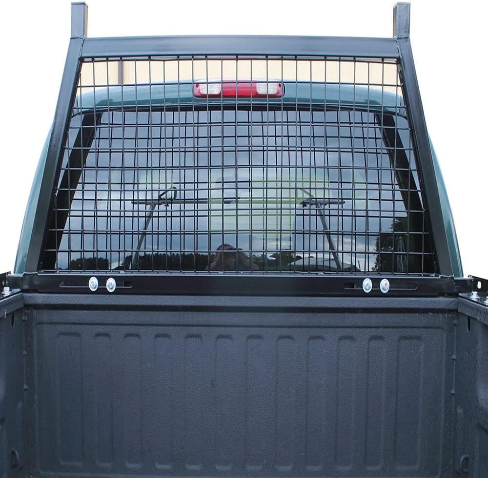 Black Steel Mesh Truck Headache Rack I820
