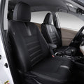 Black+Red PU Leather Seat Covers for 2015-2018 RAV4 D4310