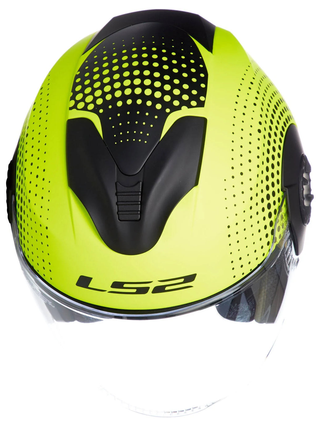 Black Yellow Motorcycle Helmet S701397