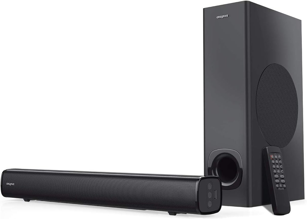 2.1 Soundbar with Subwoofer, Bluetooth 5.0, TV ARC, Optical, USB Audio, Wall Mountable P44364