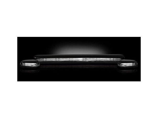 Black LED Cab Roof Lights with Clear Lens A490555