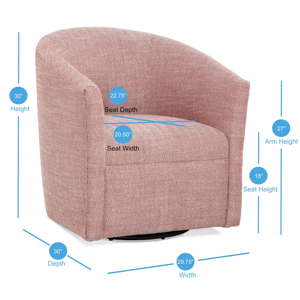 Henna Swivel Accent Chair W98630