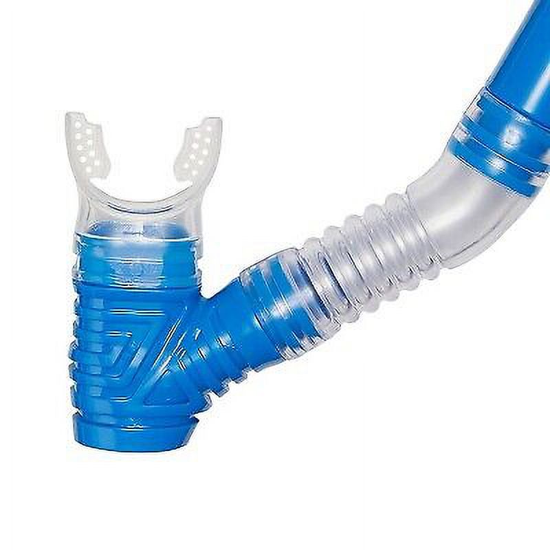 Junior Snorkel Set Blue/Clear L/XL N161