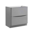 Glossy Gray Free Standing Bathroom Cabinet M870